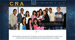 Desktop Screenshot of casaramonaacademy.org